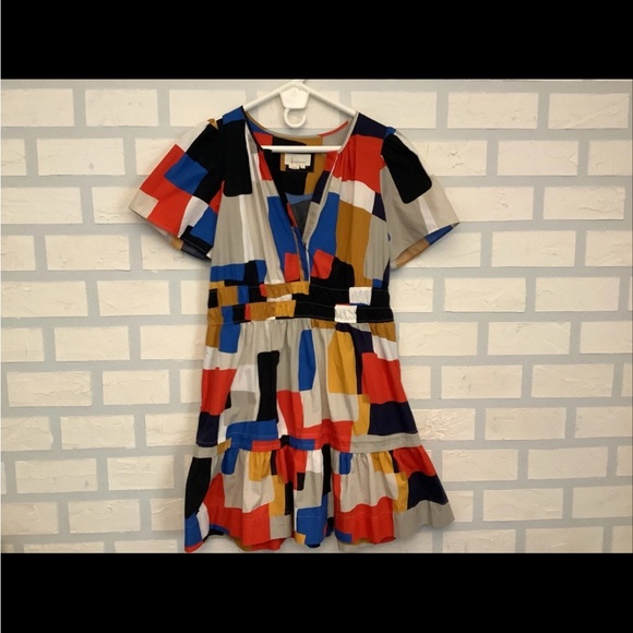 Anthropologie Dresses & Skirts - Anthropologie Somerset XL in Nouveau Geometric Patchwork